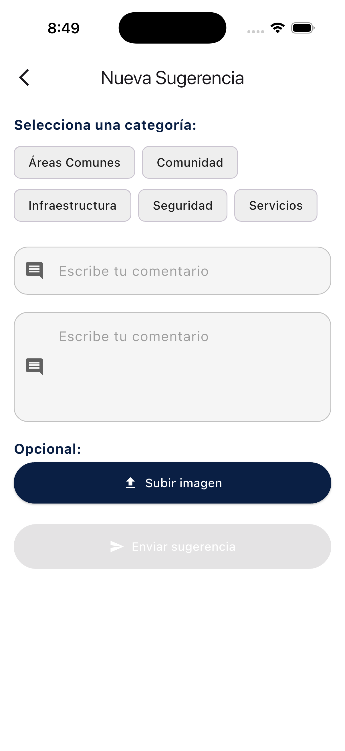 Sugerencias - paso 2